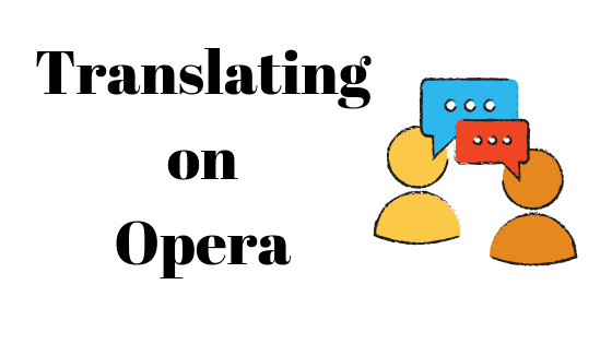 how to translate on opera browser