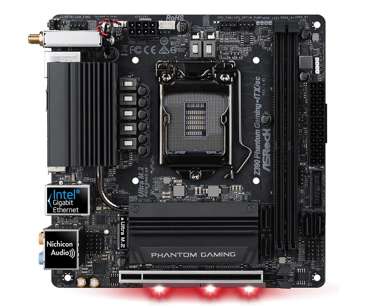 sla spier Technologie Best Mini ITX Motherboards For Intel Core i9-9900k