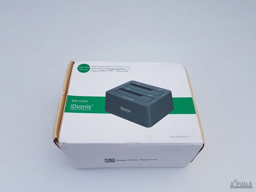 Idsonix iDsonix™ IDD-U3201 USB3.0 SATA Hard Drive Dual Bay Docking Station Review