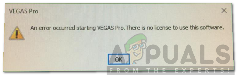 How To Fix An Error Occurred Starting Vegas Pro Appuals Com