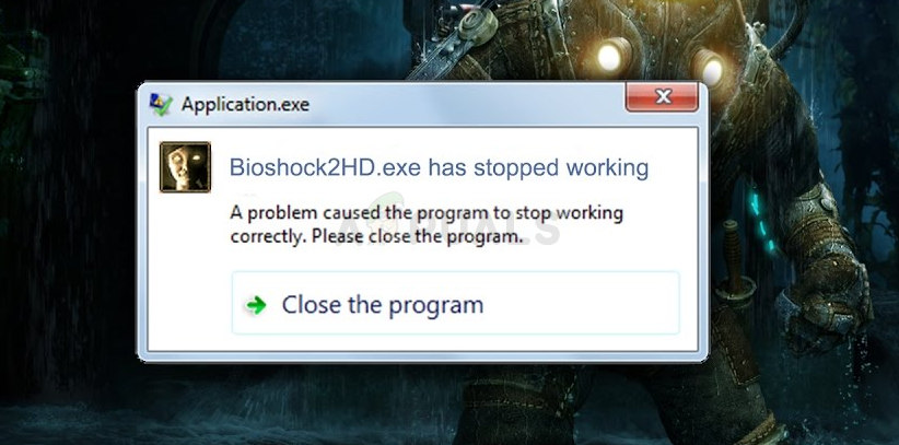 Перестал запускаться биошок 2 Ремастеред. Как исправить ошибку WF has stopped working. Please wait... Now installing Bioshock.