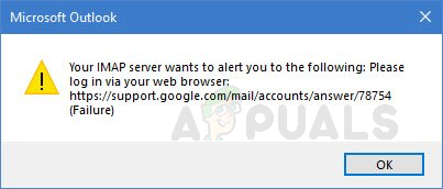 How to Fix Gmail IMAP Error 78754 on Outlook?