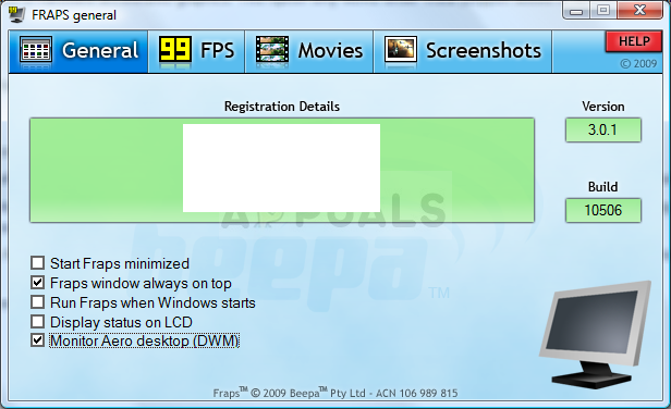 How To Fix The Fraps Not Showing Fps On Windows Appuals Com