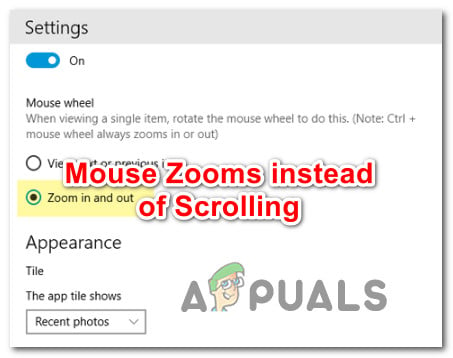 mouse zooming