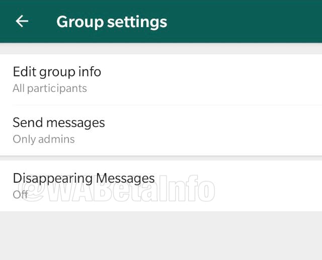 Enable Disappearing Messages 