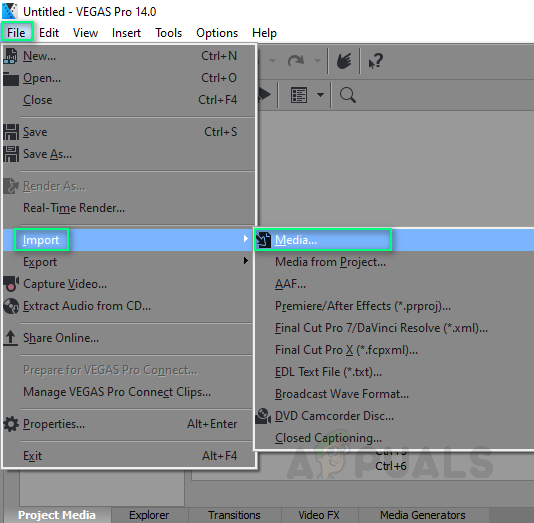 sony vegas pro 13 audio plugins not rendering