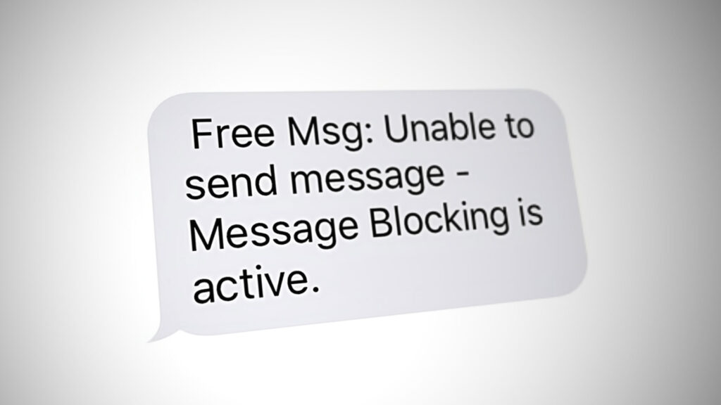‘Message Blocking is Active’ Error