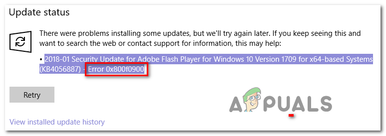 How to Fix Windows Update Error 0x800f0900  - 2