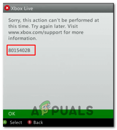 succes Geleidbaarheid Symposium How to Fix Xbox Live Error 8015402B? Appuals.com