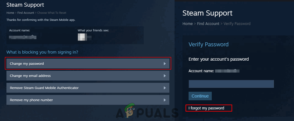 too many failed steam forgot password