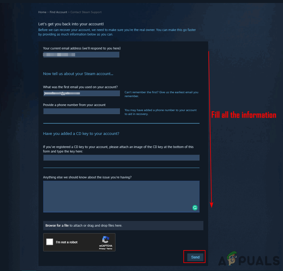 How to Recover Your Steam Account Lost Password  - 79