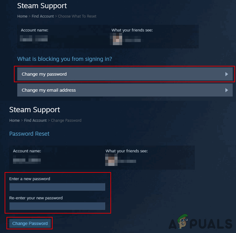 How To Recover Your Steam Account Lost Password Appuals Com
