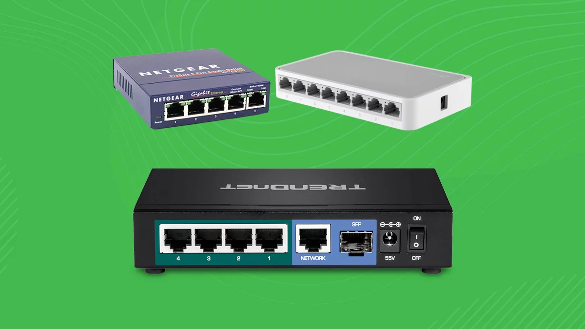 Los mejores conmutadores Ethernet : conmutadores de red para uso doméstico y oficinas pequeñas