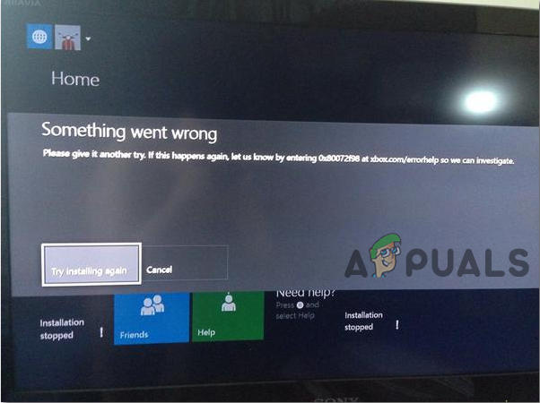 scheuren Tapijt opstelling Fix Installation Stopped Xbox on External Hard drive