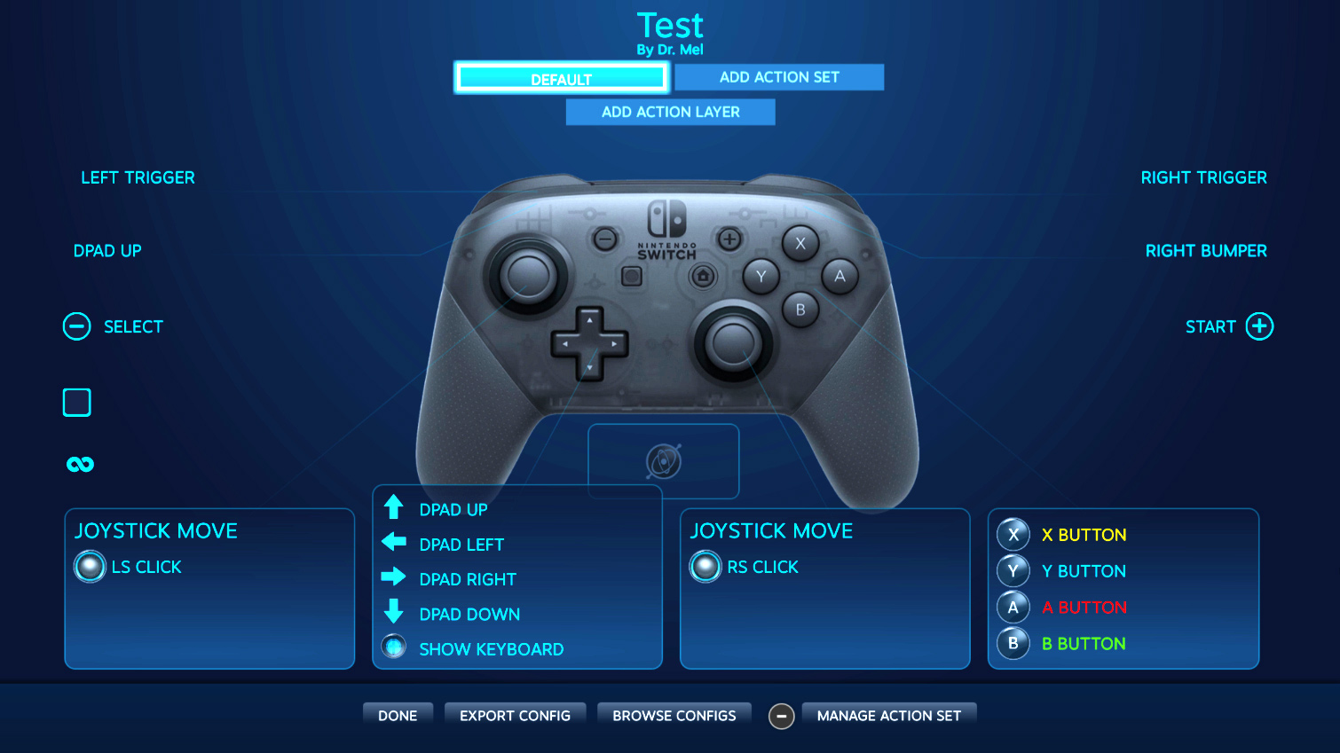 x360ce switch pro controller