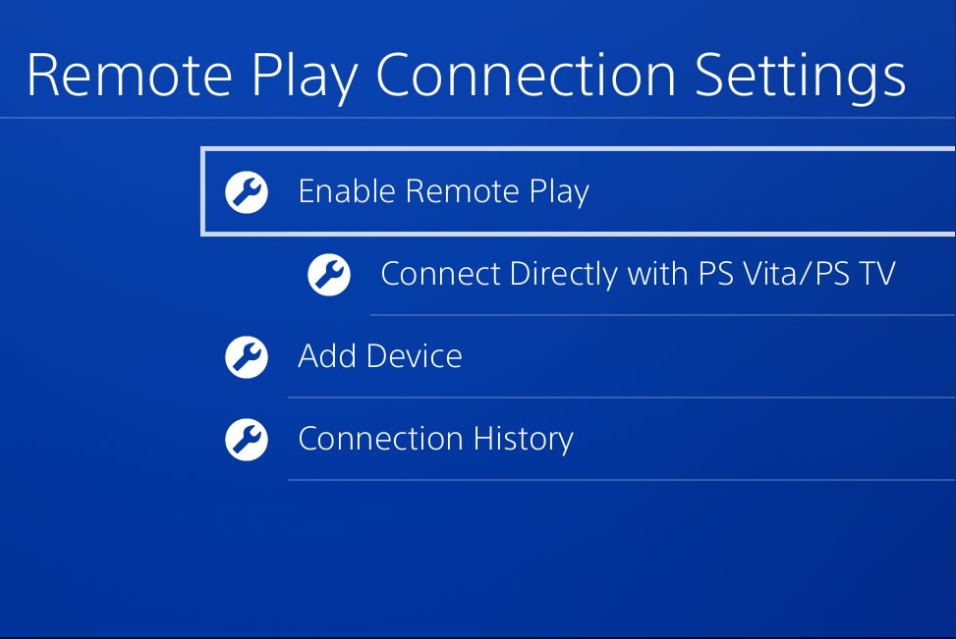 Play no connect. Remote location VOA. Error remote connection