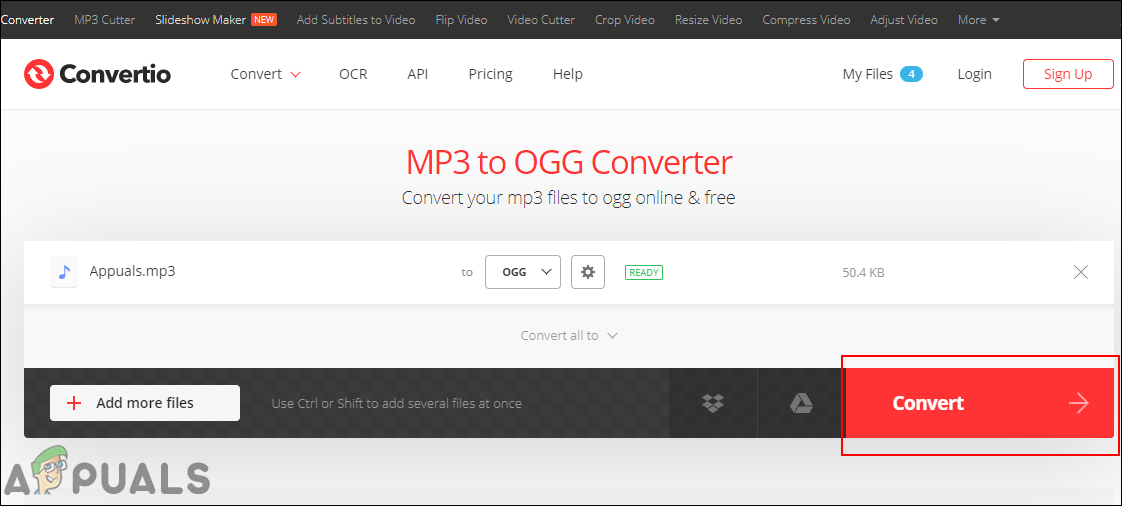 .mp3 to .ogg converter free online