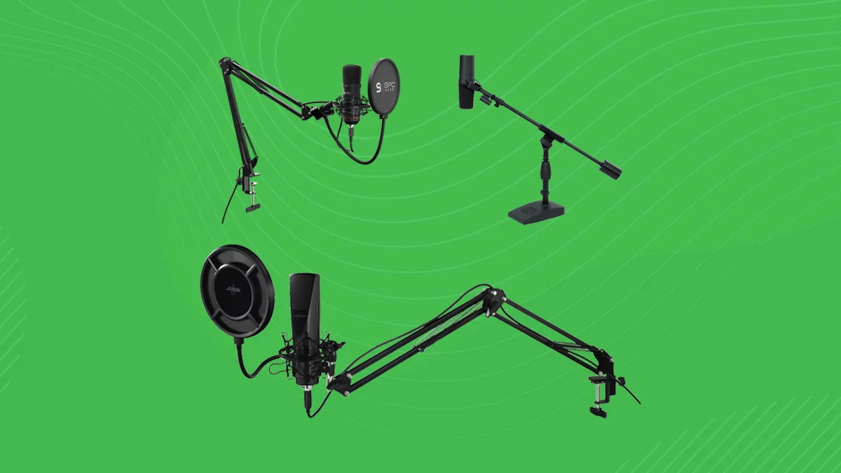 5 mejores soportes de micrófono que puedes comprar