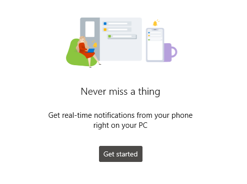 Notifications with Your Phone App on Windows 10