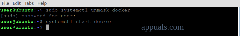 Start Docker Service