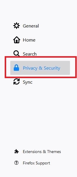 Choose Privacy & Security