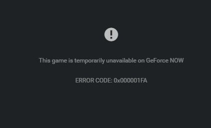 Nvidia geforce experience код ошибки 0х0002