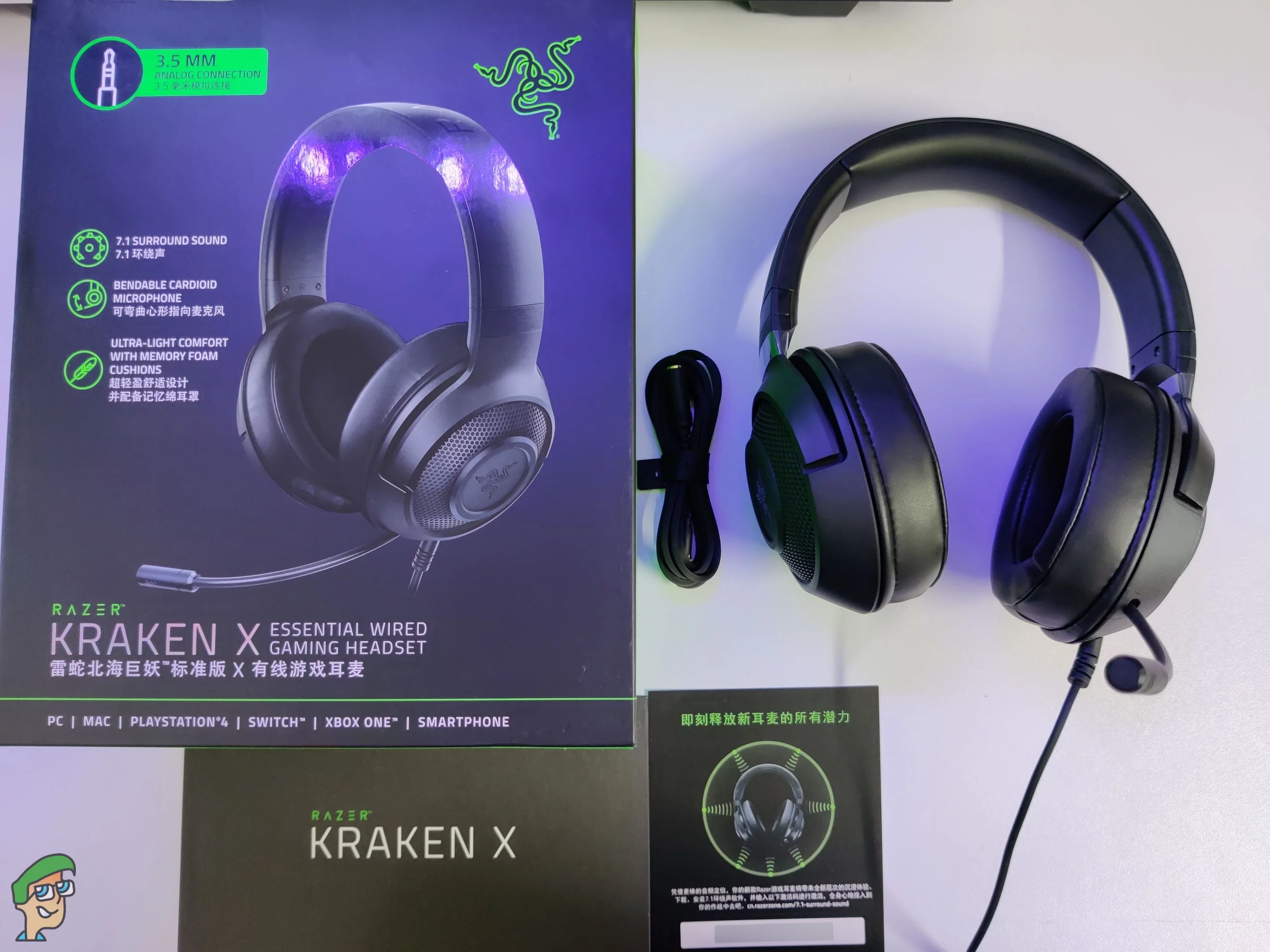 Razer Kraken X Lite Ultralight Gaming Headset Review [2022] - Appuals