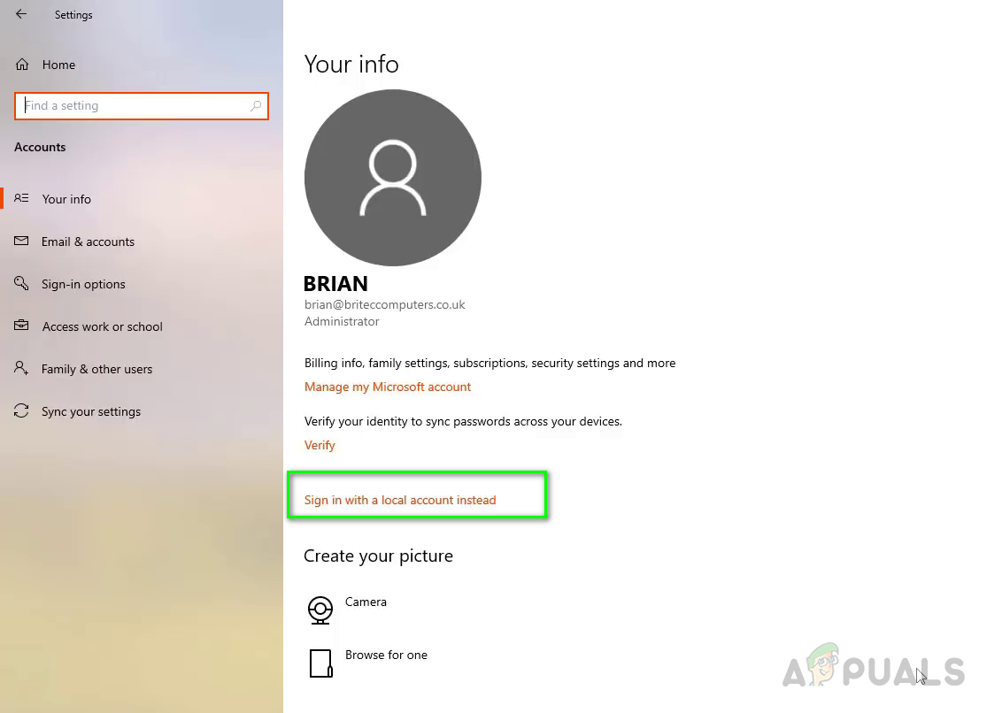 how to change picture on microsoft account
