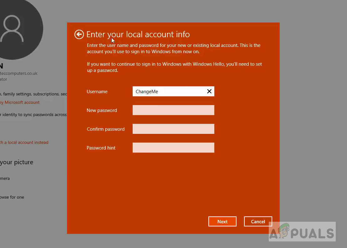 can i change the microsoft account associated with office