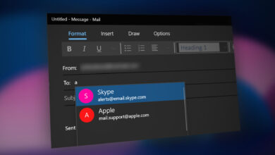Remove Addresses from the Auto-Complete List Windows Mail App