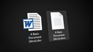 .Docx Files not Showing Word Icon