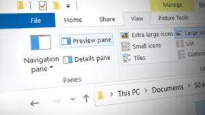 Enable/Disable the Pane Features in File Explorer