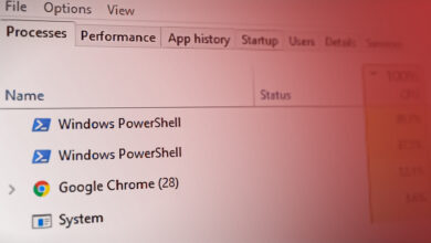 High CPU Usage caused by Windows PowerShell