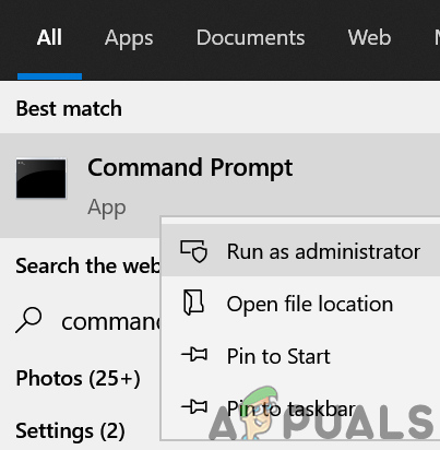 25. Open Command Prompt as Administrator 2