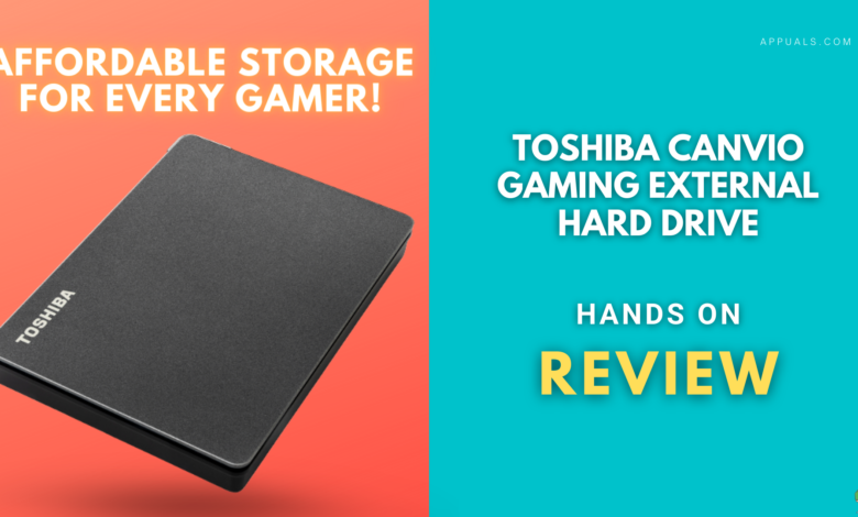 Toshiba Canvio Gaming Review