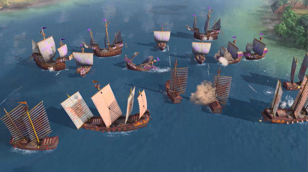 Age of Empires IV Naval Warfare