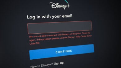 Disney Plus Login Error Code 90