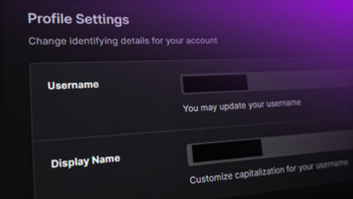 Change Your Name and Username on Twitch