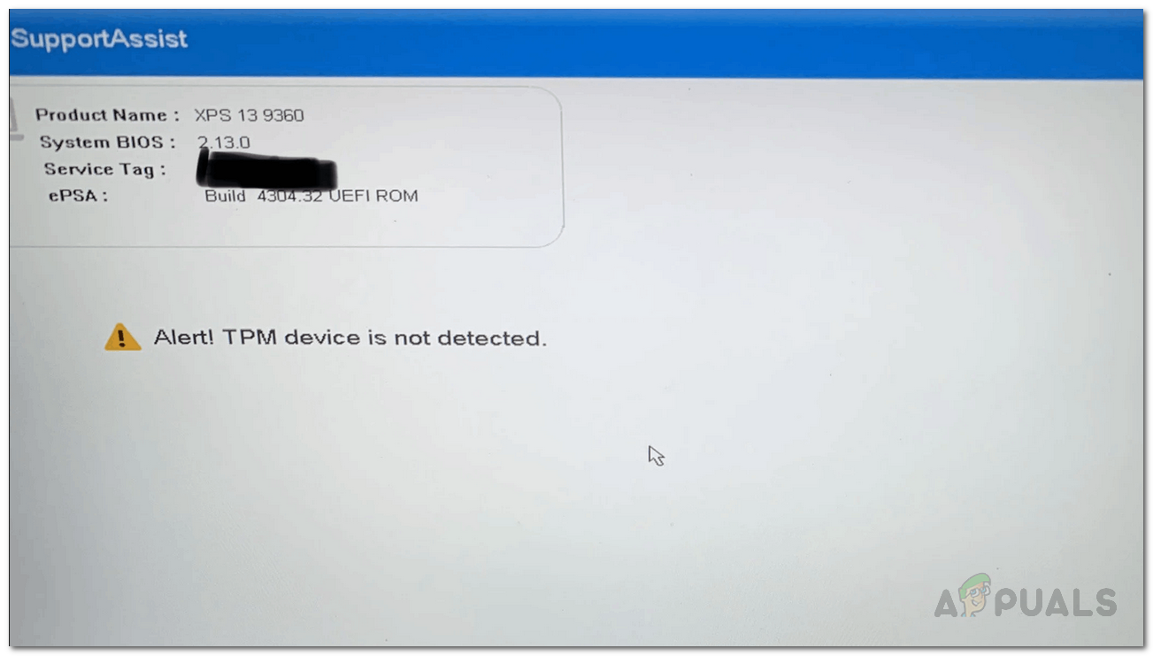 Top 152+ imagen tpm device is not detected dell