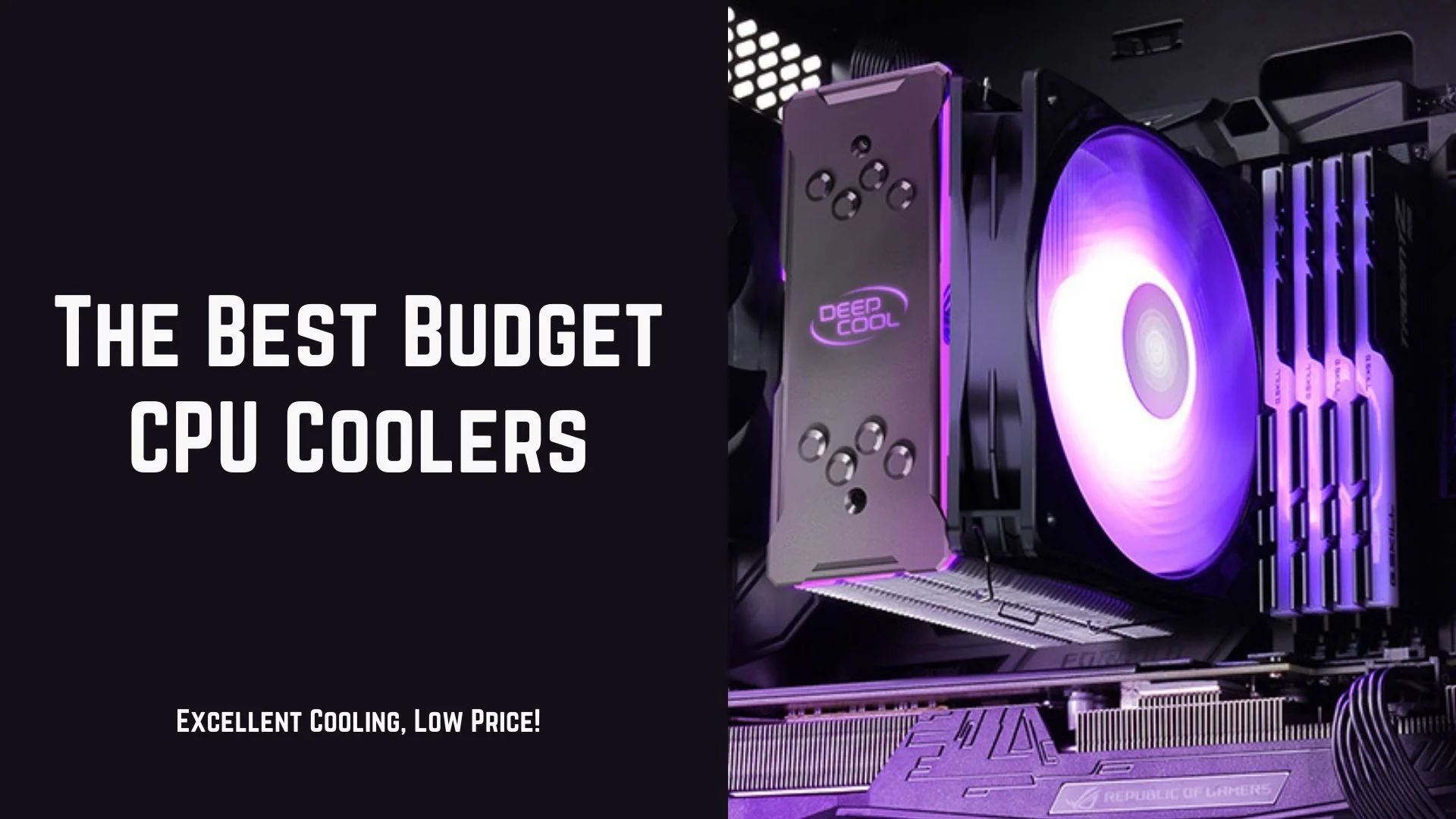 Best Budget CPU Cooler