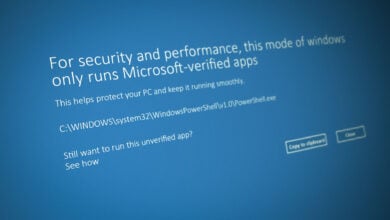 PowerShell.exe is not a Microsoft-Verified App Fix