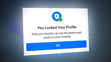 You locked your profile Facebook