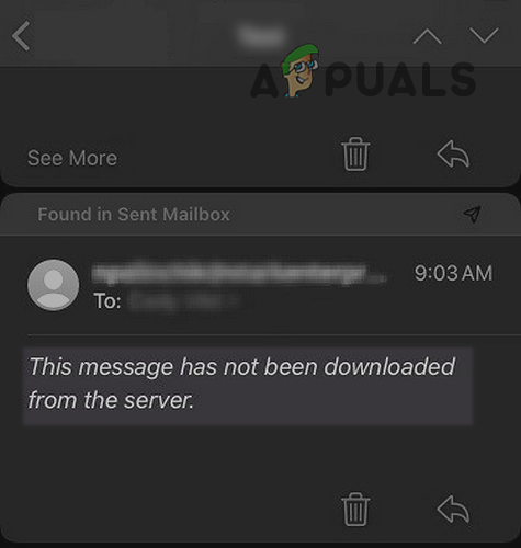 How to Fix – This Message Has not Been Downloaded from the Server&039 Error on iOS