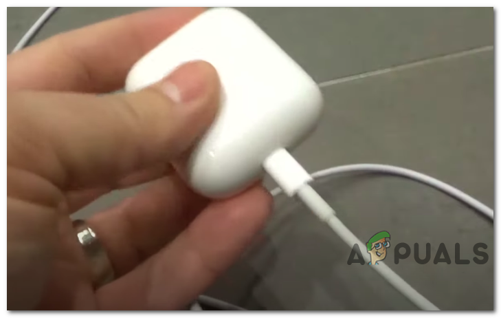 Charging AIrPods