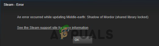 Steam Shared Library Locked 