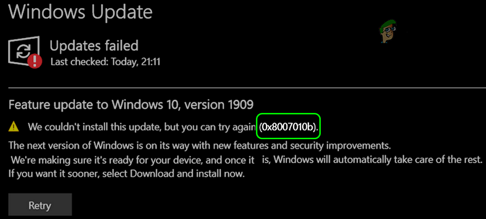 How To Fix Windows Update Error 0x8007010B  - 40