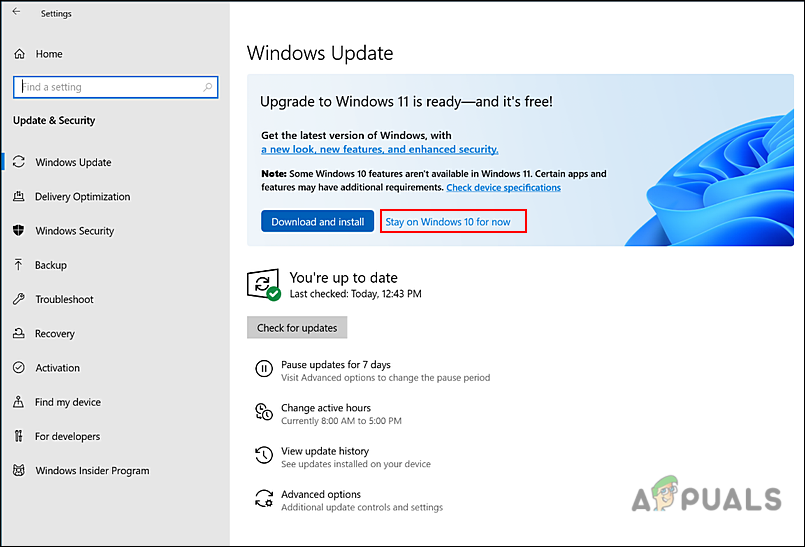 how to cancel windows 11 download