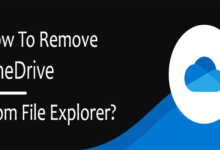 How To Remove OneDrive From File Explorer