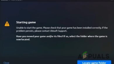 Error-Uplay Game Won't Launch