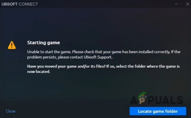 Error-Uplay Game Won't Launch